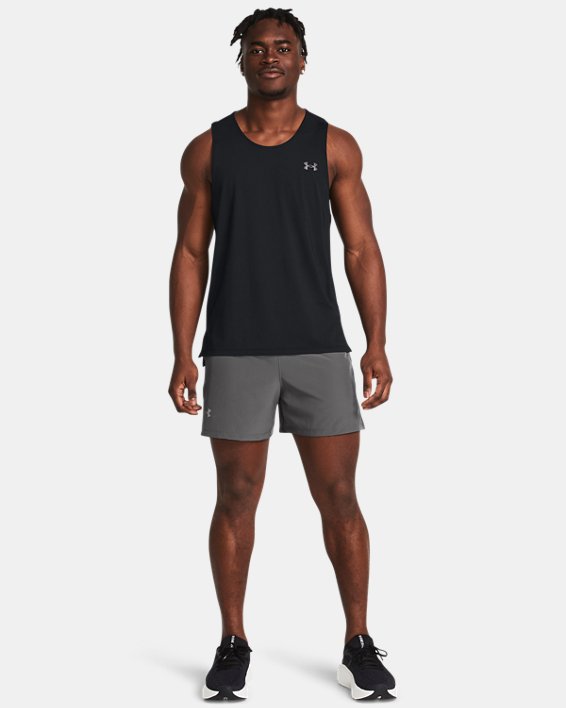 Men's UA Launch Elite 5'' Shorts in Gray image number 2